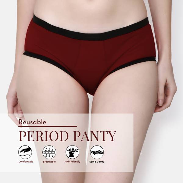 CareDone Women Periods Maroon Panty