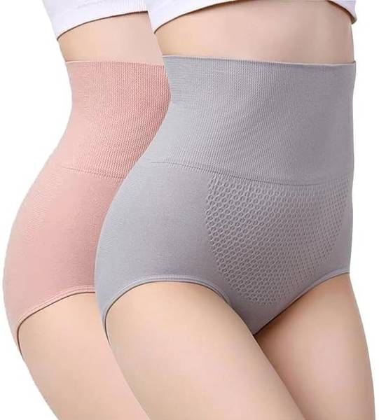 Jetveli Women Hipster Pink, Grey Panty