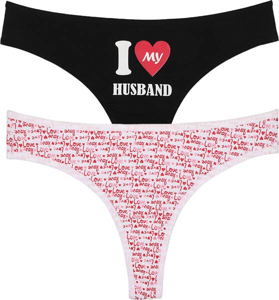 J.B.COLLECTION Women Thong Multicolor Panty