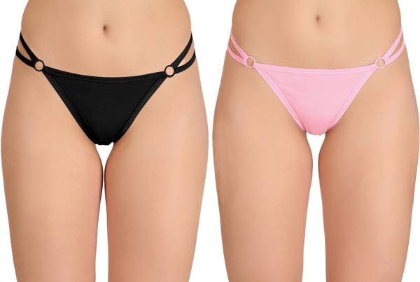 Selfcare Women Thong Multicolor Panty