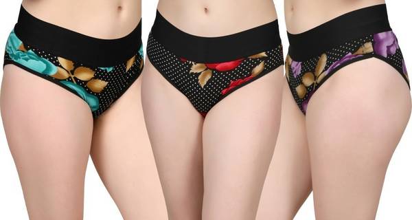 Women Hipster Multicolor Panty