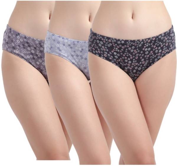 Bruchi Club Women Hipster Multicolor Panty - Price History