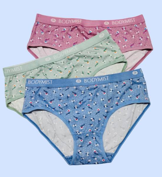 Bodymist Women Hipster Multicolor Panty