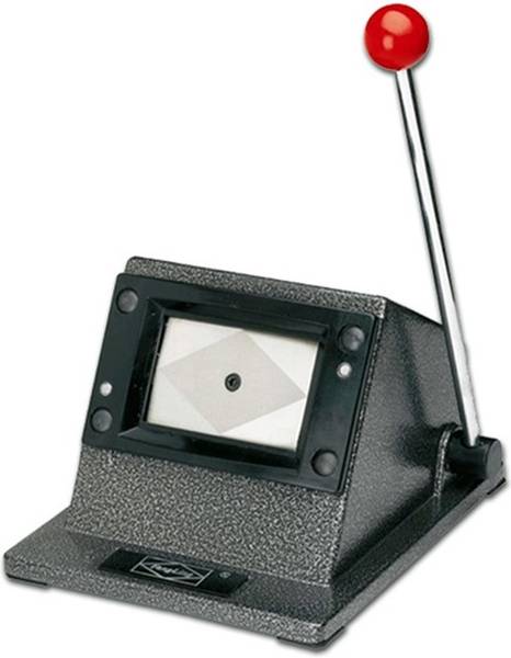 JK Toners Heavy Duty PVC ID Card Die Cutter Full Metal Body Round Corner Metal Grip Hand-held Paper Cutter