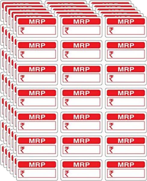 Shri R K MRP Self Adhesive 800 Stickers Self Adhesive Paper Label