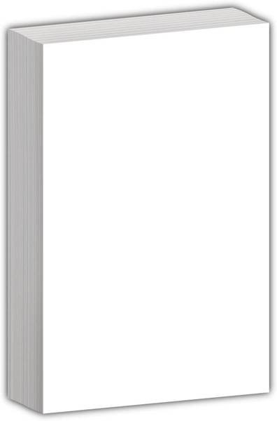 Redge Rough Paper For Practice Cheap Set of 100 Sheet White 75 GSM Size A4 Plain A4 75 gsm Multipurpose Paper