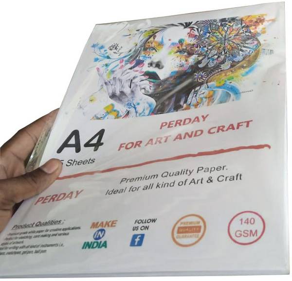KRASHTIC IVORY 300 GSM A4 Ivory Paper Set Of 20 Sheet, for Drawing, Painting, Sketching Plain A4 300 gsm A4 paper