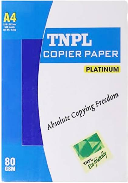 TNPL A4 Plain 21 cm X 29.7 cm 80 gsm A4 paper