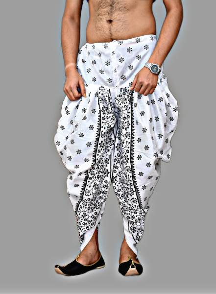 AMIT ONLINE Indi Cotton Silk Printed Patiala