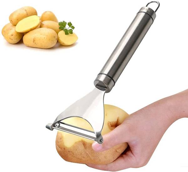 AKsells Multipurpose Vegetable Fruit Carrot Potato Shredder Kitchen Peeler Y Shaped Peeler