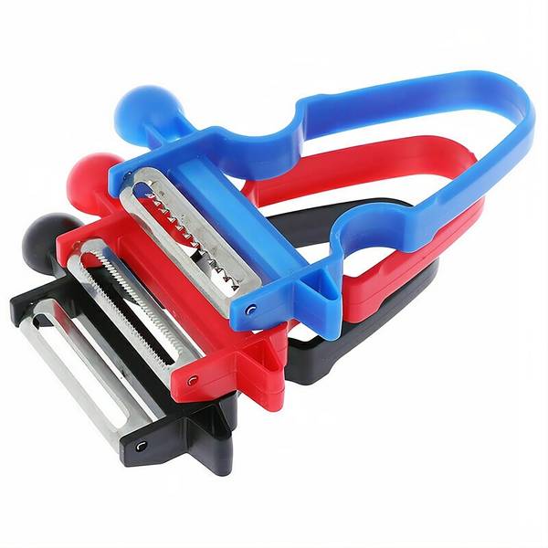 Top Chef Magic Trio Super Peeler Original for Fruits and Vegetables (Set of 3) Y Shaped Peeler