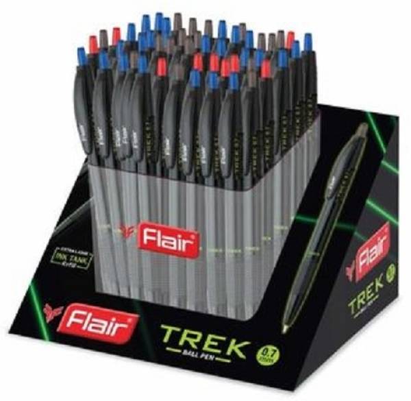 FLAIR Trek Ball Pen Pack of 50 Ball Pen