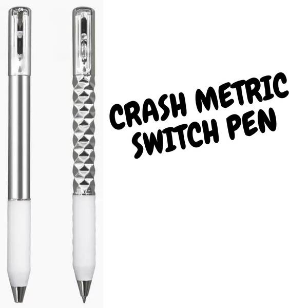 Auxmir 1PC of Office luxury Crash Geometric Switch Pen With Shape-Changing Body Gift Ball Pen