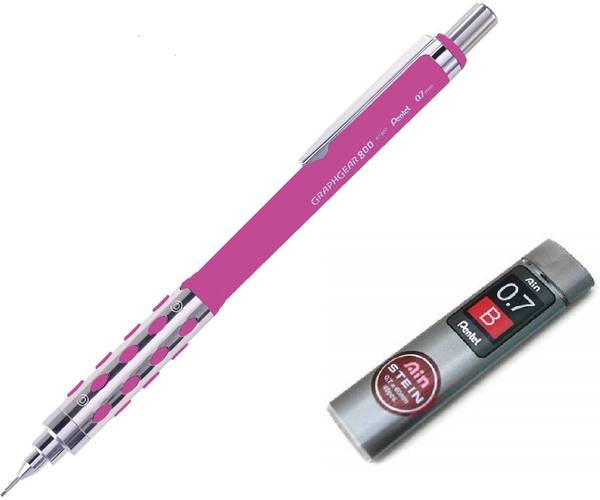 PENTEL GraphGear 800 0.7 MM Draughting Pencil & C277-B LEAD Pencil