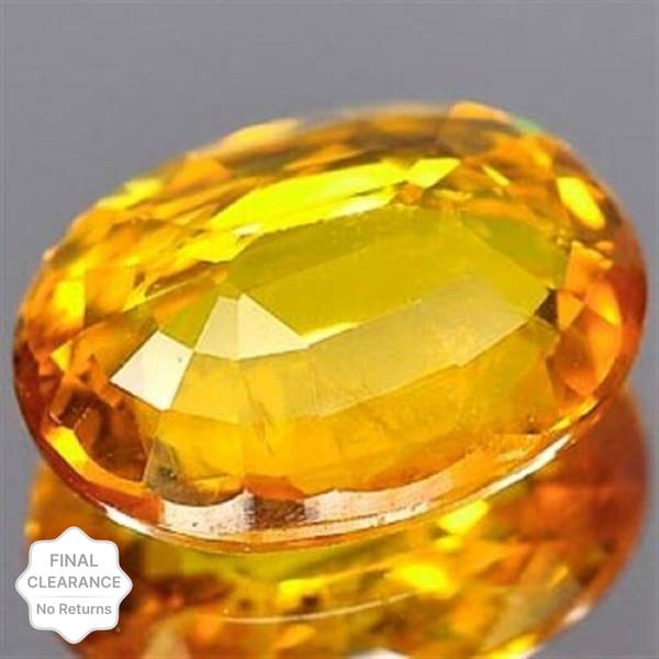 6.25 Ratti Yellow Sapphire-Pukhraj Stone Certified Natural Sapphire Gemstone Sapphire Stone