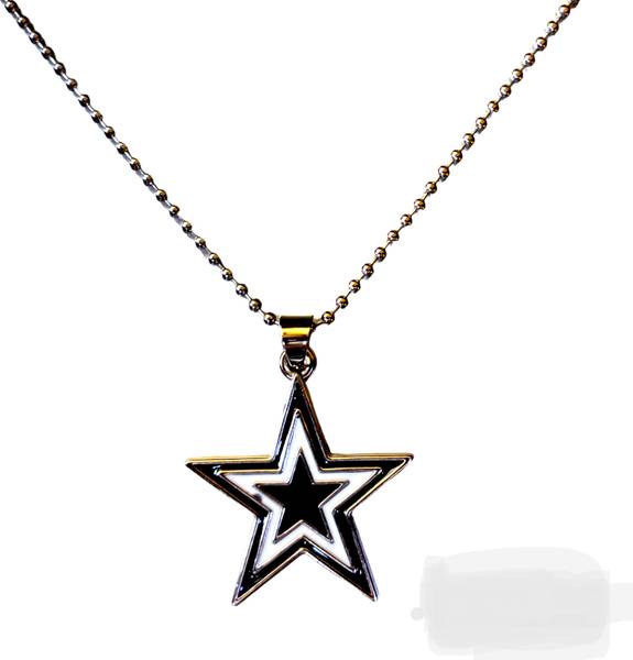 saanvi Stylish Star Shape Pendant Locket Chain for Boys Girls