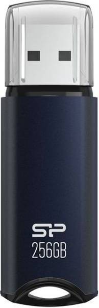 Silicon Power Marvel M02 256 GB Pen Drive Compatible with Desktop Computer, Laptop USB 3.2 Metal, Plastic Case