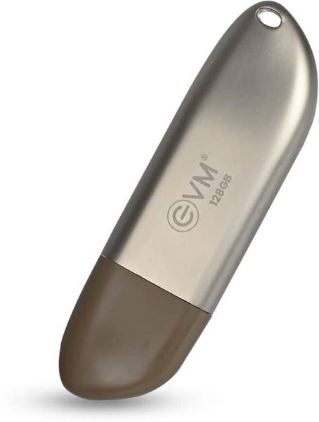 EVM EnStore+ Metal USB 3.2 Pendrive - High Speed up to 100MB/s Read & 30MB/s 128 GB Pen Drive