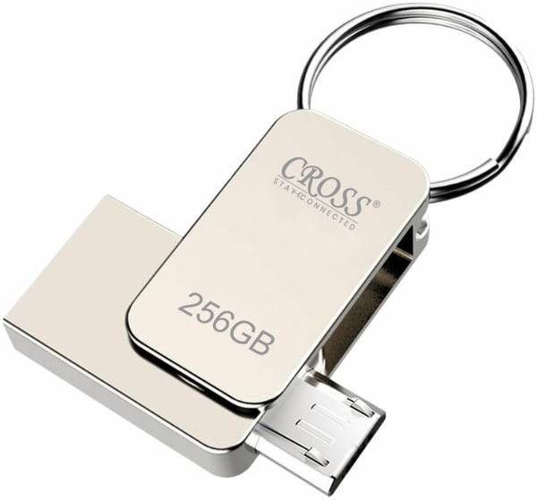 Cross CR V8 OTG PENDRIVE 256GB 256 GB Pen Drive