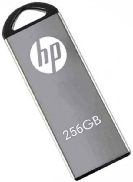 HP v220Q 256 GB Pen Drive Compatible with Audio Player, Desktop Computer, Laptop, Gaming Console, Mobile USB 3.0 Metal Case