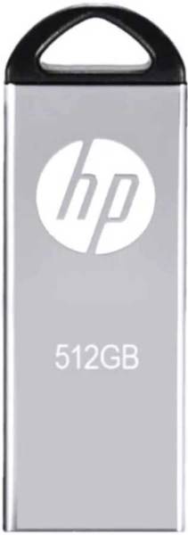 HP 512 GB 512 GB Pen Drive Compatible with Audio Player, Mobile, Desktop Computer, Gaming Console USB 3.0 Metal Case