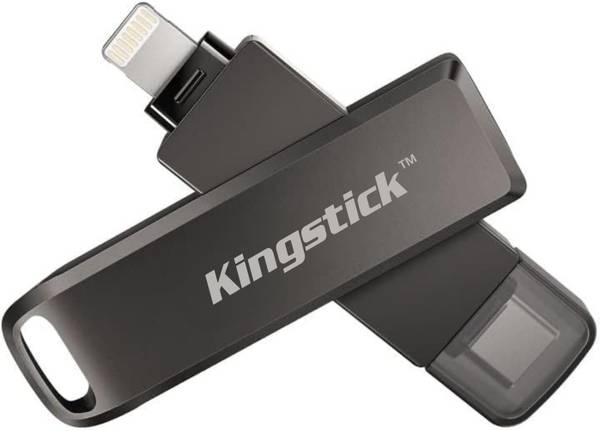 Kingstick iBoost 64GB Metal Pendrive For iPhone, iPad Pro, PC, Macbook, Android Type C 64 GB OTG Drive