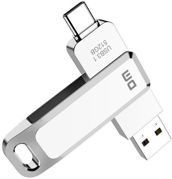 DM PD168 512GB USB3.1 Type C High Speed Metal Pendrive For PC, Laptop, MacBook 512 GB OTG Drive