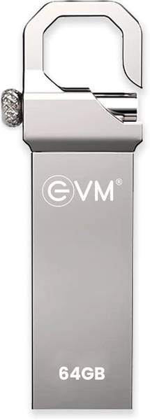 EVM EVMPD/64GB 64 GB OTG Drive Compatible with Desktop Computer, Laptop USB 2.0 Metal Case