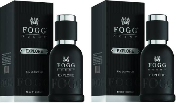 FOGG Scent Explore 50ml- Pack of 2 Eau de Parfum - 100 ml
