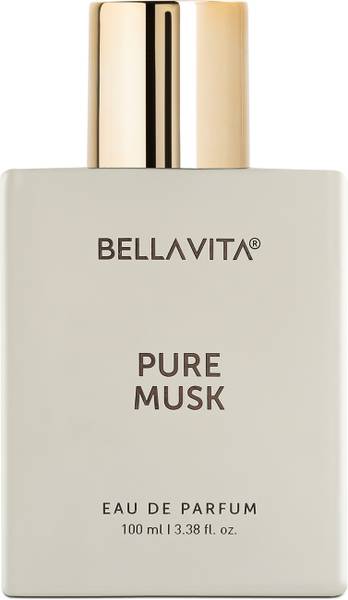 Bellavita PURE MUSK perfume for Men & Women|Floral & Woody Notes|Long Lasting Fragrance| Eau de Parfum - 100 ml
