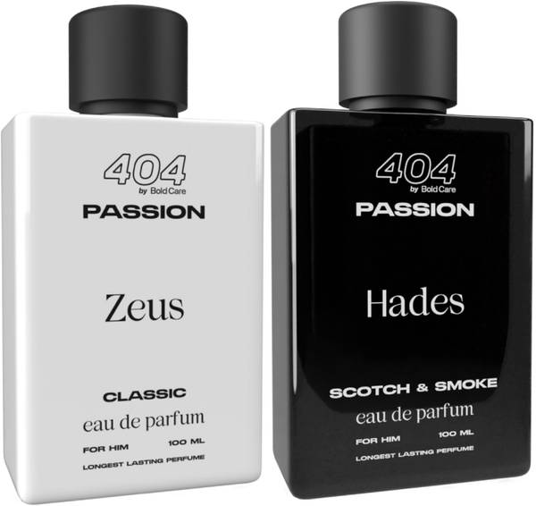 Bold Care Hades Scotch & Smoke Perfume+Zeus Classic Perfume Perfume - 200 ml