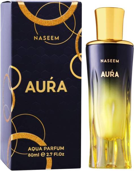 NASEEM Aura Aqua Parfum  Alcohol-Free, Long-Lasting, and Luxurious Fragrance Eau de Parfum - 80 ml
