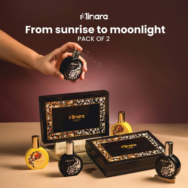 MINARA Luxury Woman Eau De Parfum Gift Set 2x25 ml for Women Eau de Parfum - 50 ml