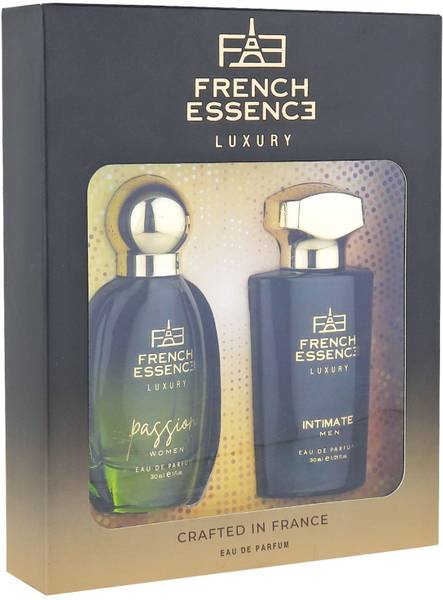 FRENCH ESSENCE Luxury Premium Passion & Intimate Perfume Gift Set Long Lasting Fragrance Scent Eau de Parfum - 60 ml