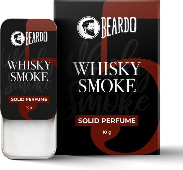 BEARDO Whisky Smoke Solid Wax Perfume | Easy to use | Finest Wax Perfume for Men Perfume - 10 ml