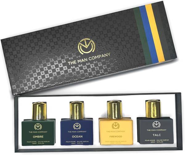 THE MAN COMPANY Perfume Gift Set 4*30ml - Premium Long-Lasting Eau de Parfum - 120 ml