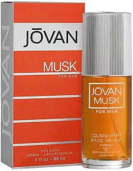 Jovan Musk Cologne Spray for Men, 88ml Eau de Cologne - 88 ml