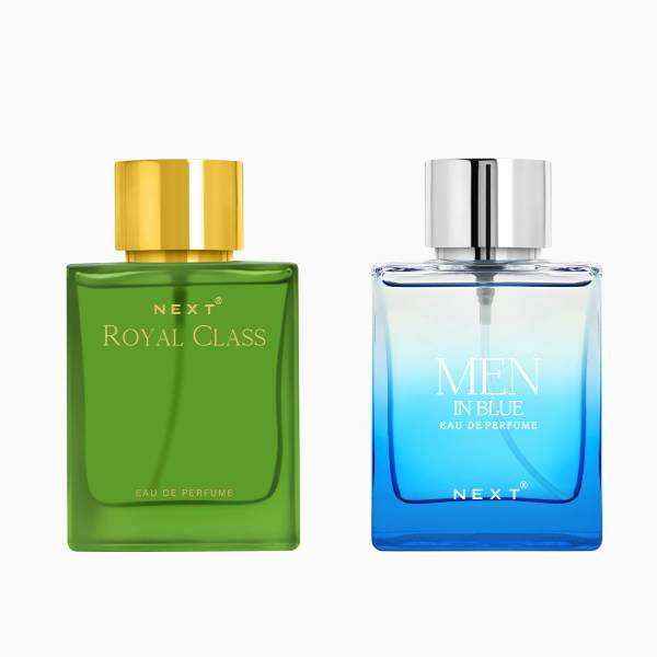 NEXT Royal Class & Men in Blue Perfume Combo Pack for Everyday Use Eau de Parfum - 200 ml