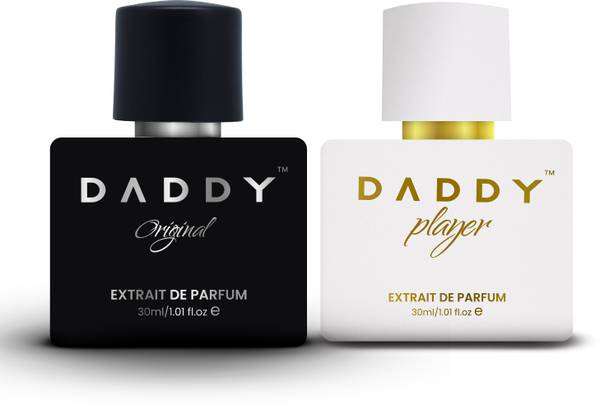 DADDY Player & original Premium Long Lasting Fragrance Spray combo Extrait De Parfum - 30 ml