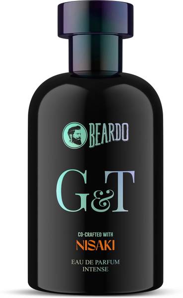 BEARDO G & T Perfume EDP INTENSE | CO-CRAFTED WITH NISAKI | Strong & Long Lasting Eau de Parfum - 100 ml