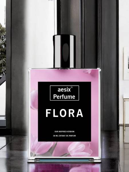 AESIX Flora Womens Perfume  Luxurious Floral Eau de Parfum  50ml Eau de Parfum - 50 ml