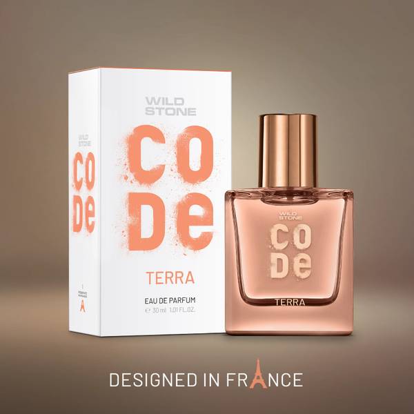 Wild Stone CODE Terra Long Lasting Perfume for Men | Long Lasting Smell | Earthy & Spicy | Eau de Parfum - 30 ml