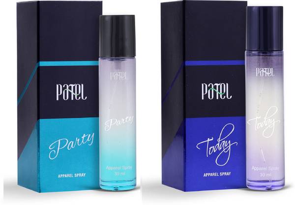 PATEL Party 30 ML+Today 30 ML Long Lasting Apparel Spray Perfume - 60 ml