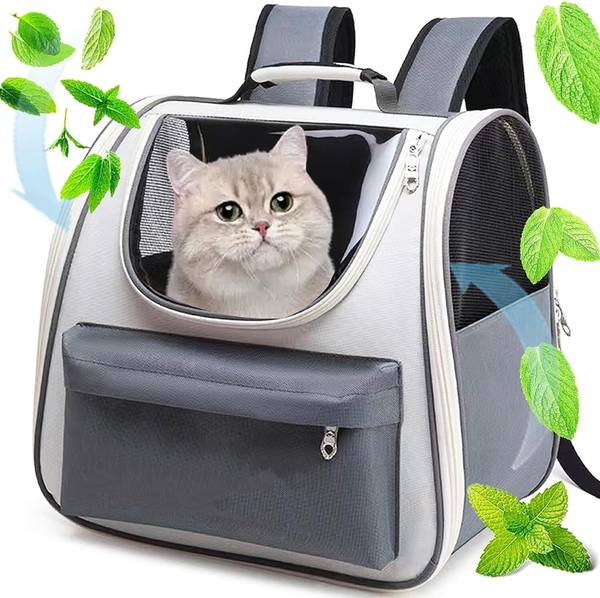 CLOYSTER Cat Travel Pet Space Capsule Backpack Cat Supplies Cat Carrying Bag for dogs Cats, Space Capsule Pet Hiking backpack, Airline Approved Airlin...