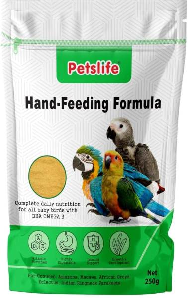 Petslife Hand Feeding 0.25 kg Dry New Born Bird Food