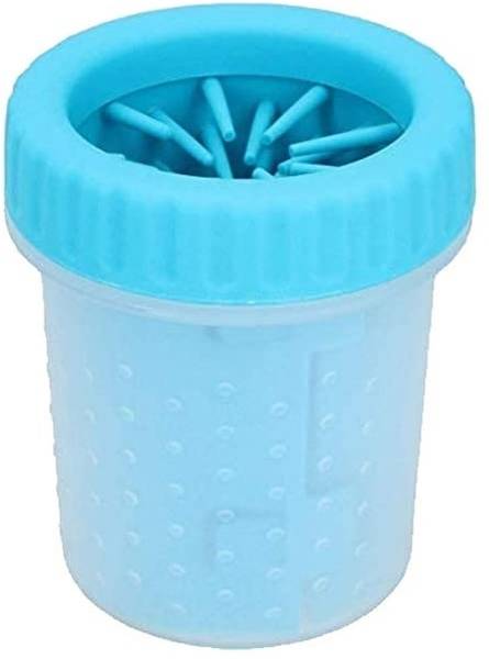 Tail & Collar Club Foot Washing Cup, Pet Paw Cleaner Portable Dog Paw Washer with Soft Silicone Basic Comb for Dog & Cat