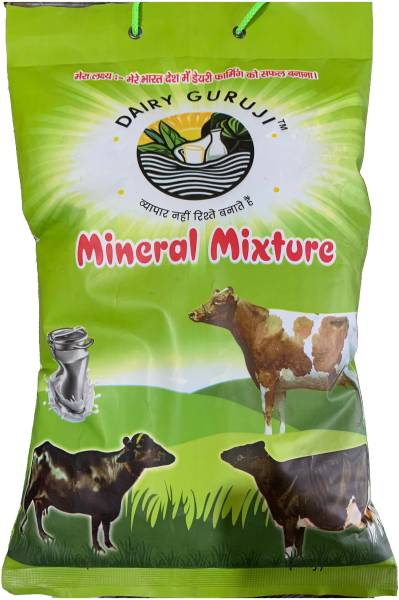 dairyguruji Animal Care 5 Kg Packet Mineral Mixture for Cow, Buffalo Pet Health Supplements