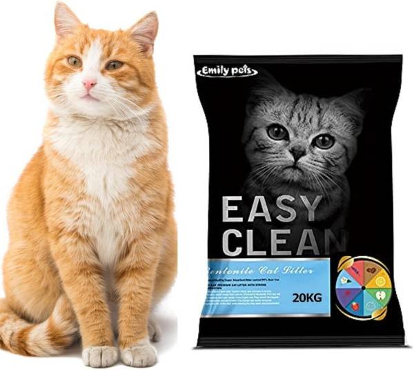 Emily Pets Apple Scented Cat Litter - 25L Bag for Superior Freshness for Your Cat Pet Litter Tray Refill
