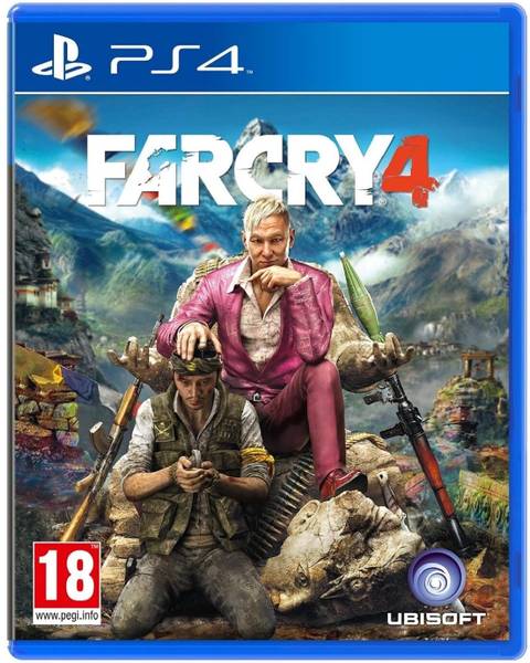 Far Cry 4 PS4 Game CD for PlayStation 4 Games | Best PS4 Game in PS4 Game Collection | Top-Rated PS4 Games PlayStation Adventure | Far Cry 4 PS4 Actio...