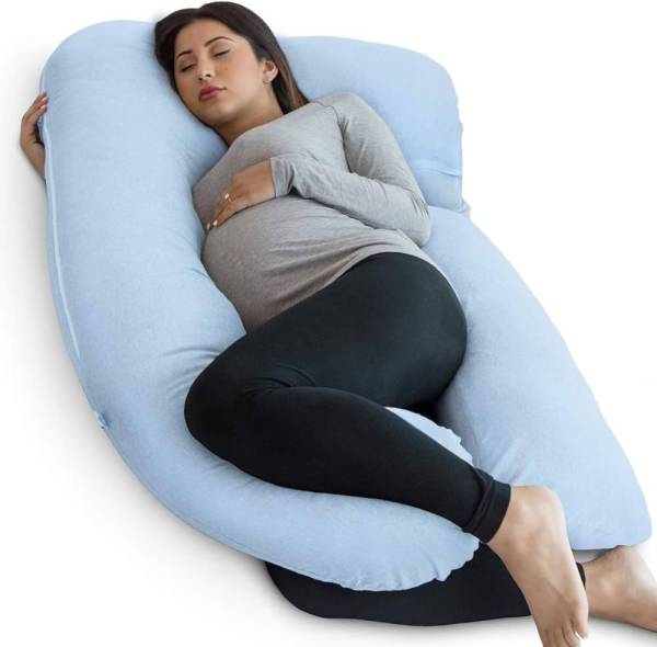 Bazaartimes 1 Polyester Fibre Nature Pregnancy Pillow Pack of 1
